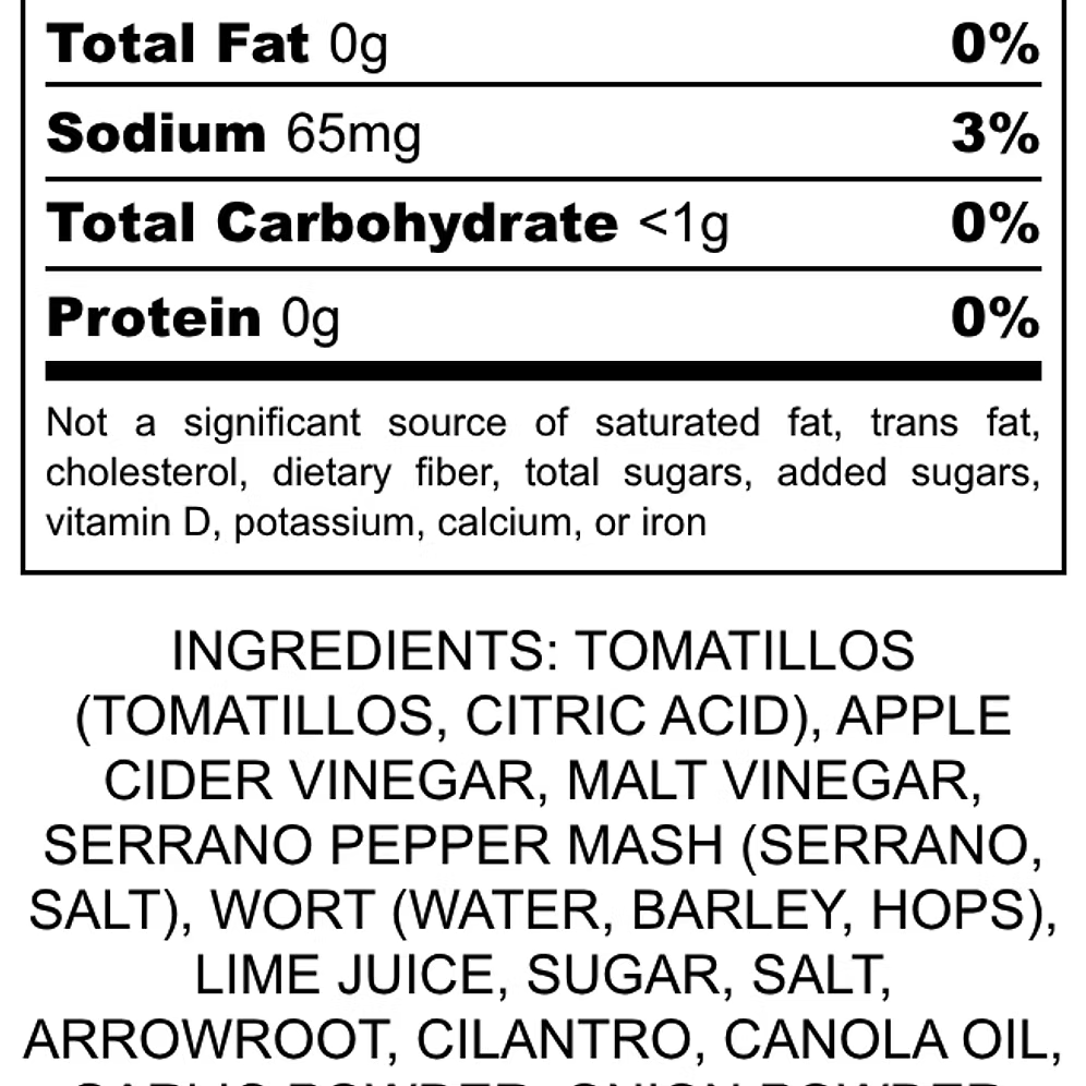 Vandal Classic: Green Sauce Hot Sauce