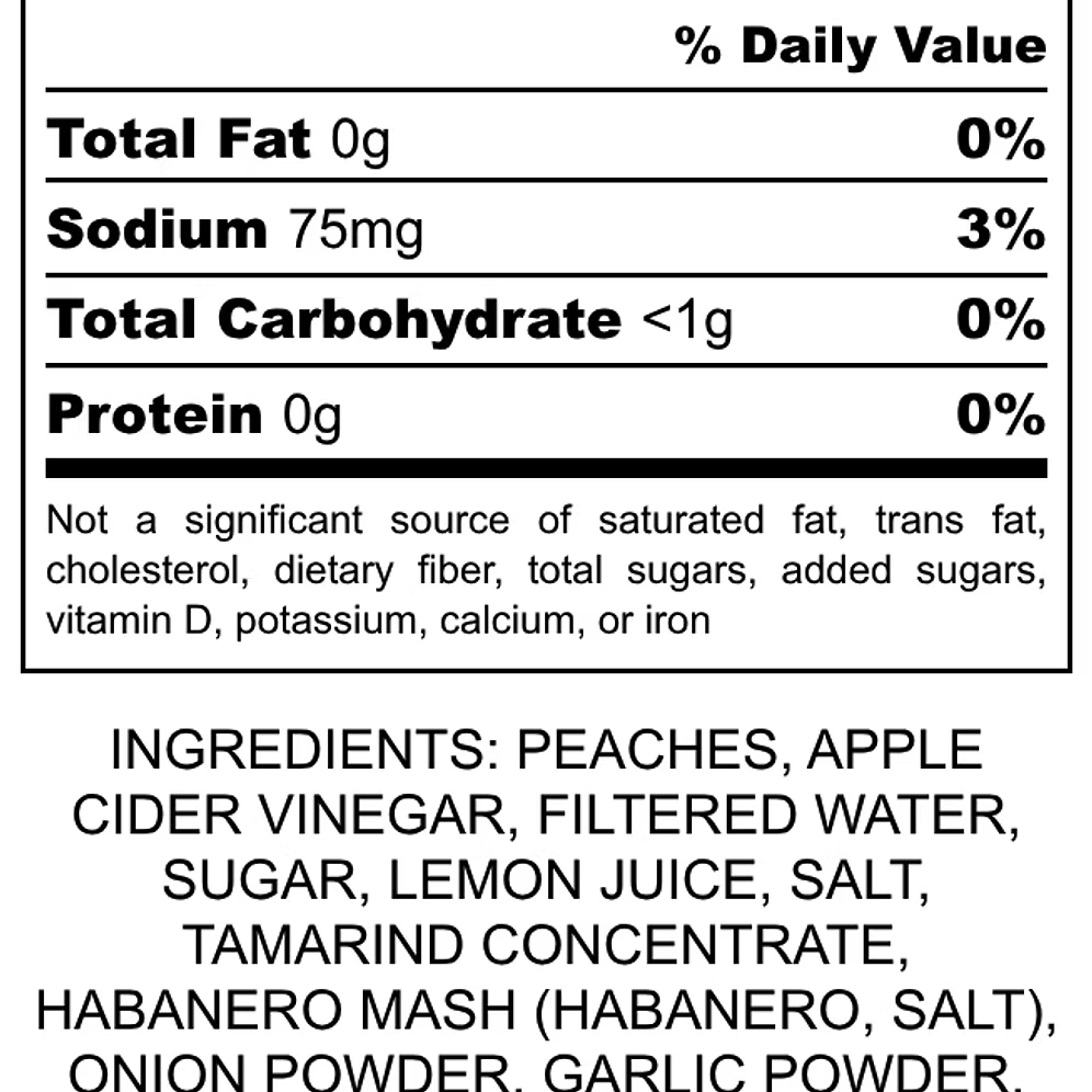Vandal Pepper Peach Hot Sauce
