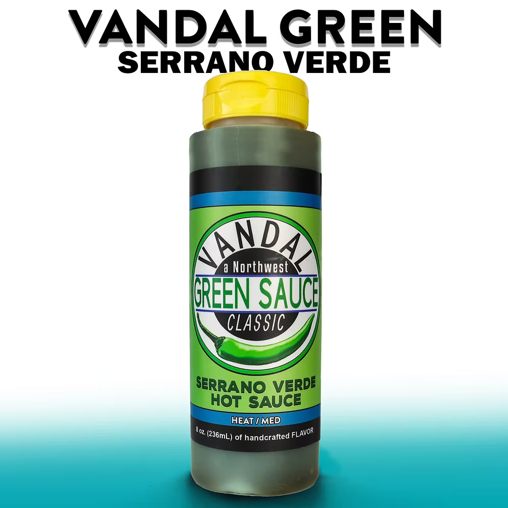 Vandal Classic: Green Sauce Hot Sauce