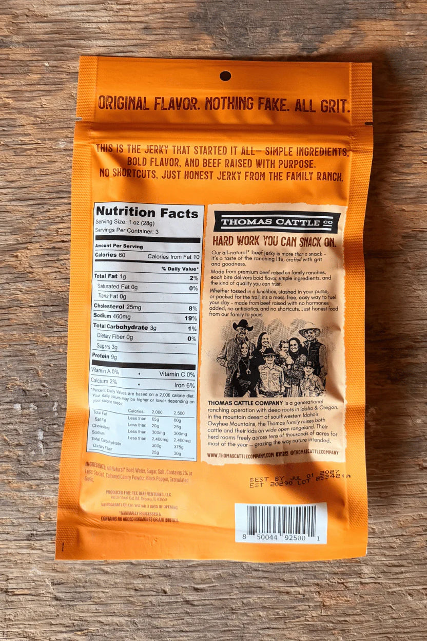 Premium Angus Beef Jerky