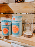 Lewiston Beer Can Glass