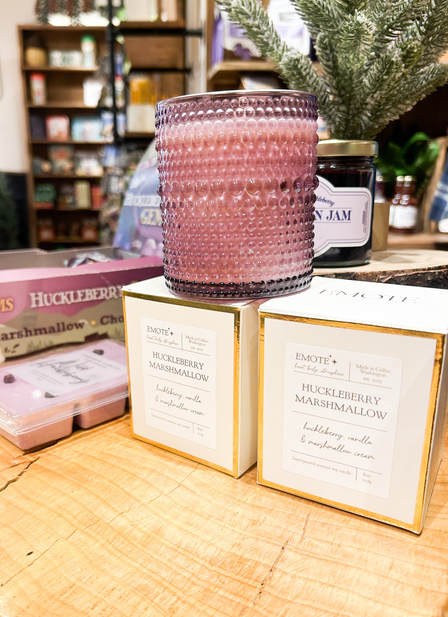 Huckleberry Marshmallow Candle