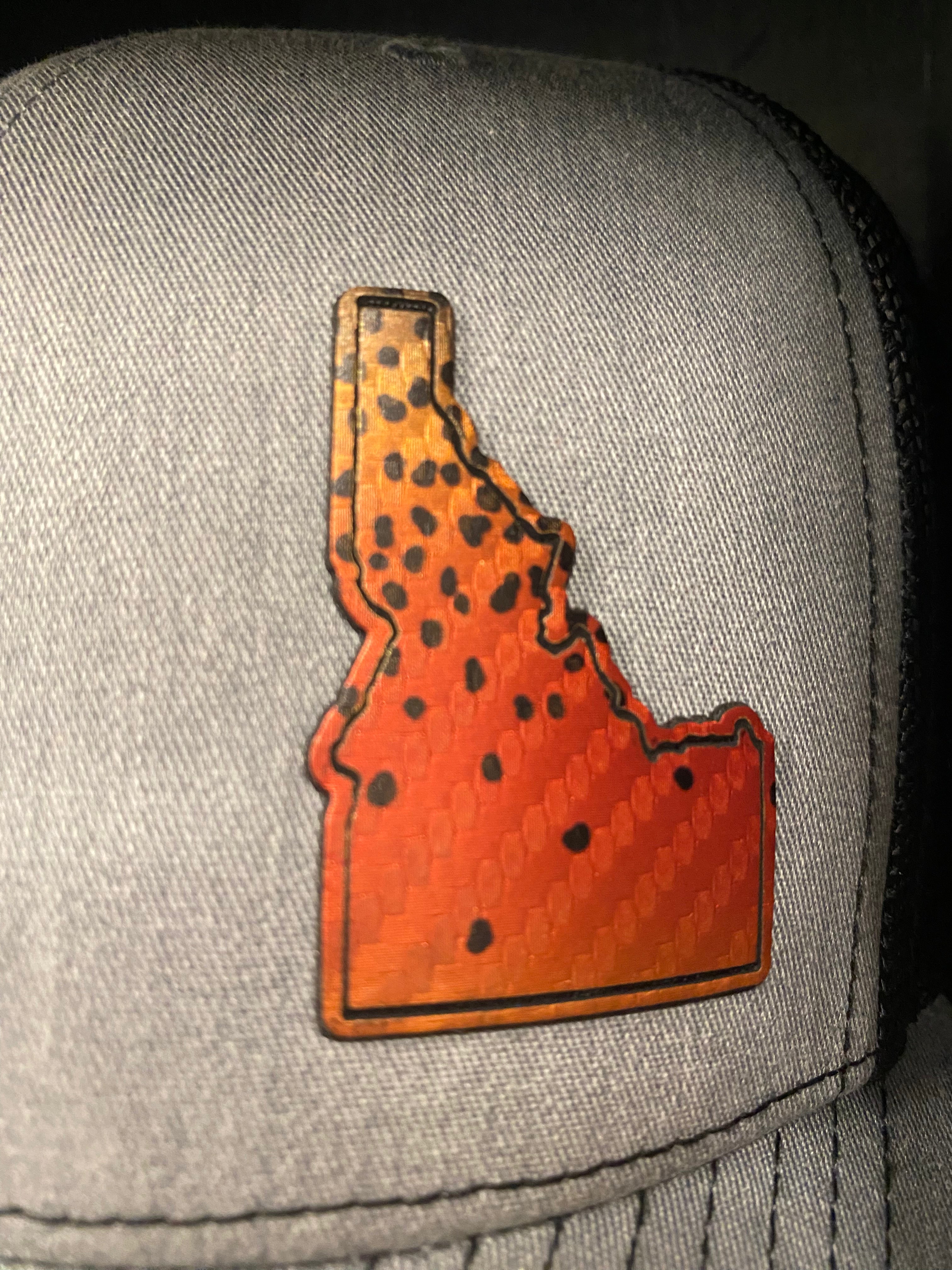 Idaho Trout Patch Trucker Hat