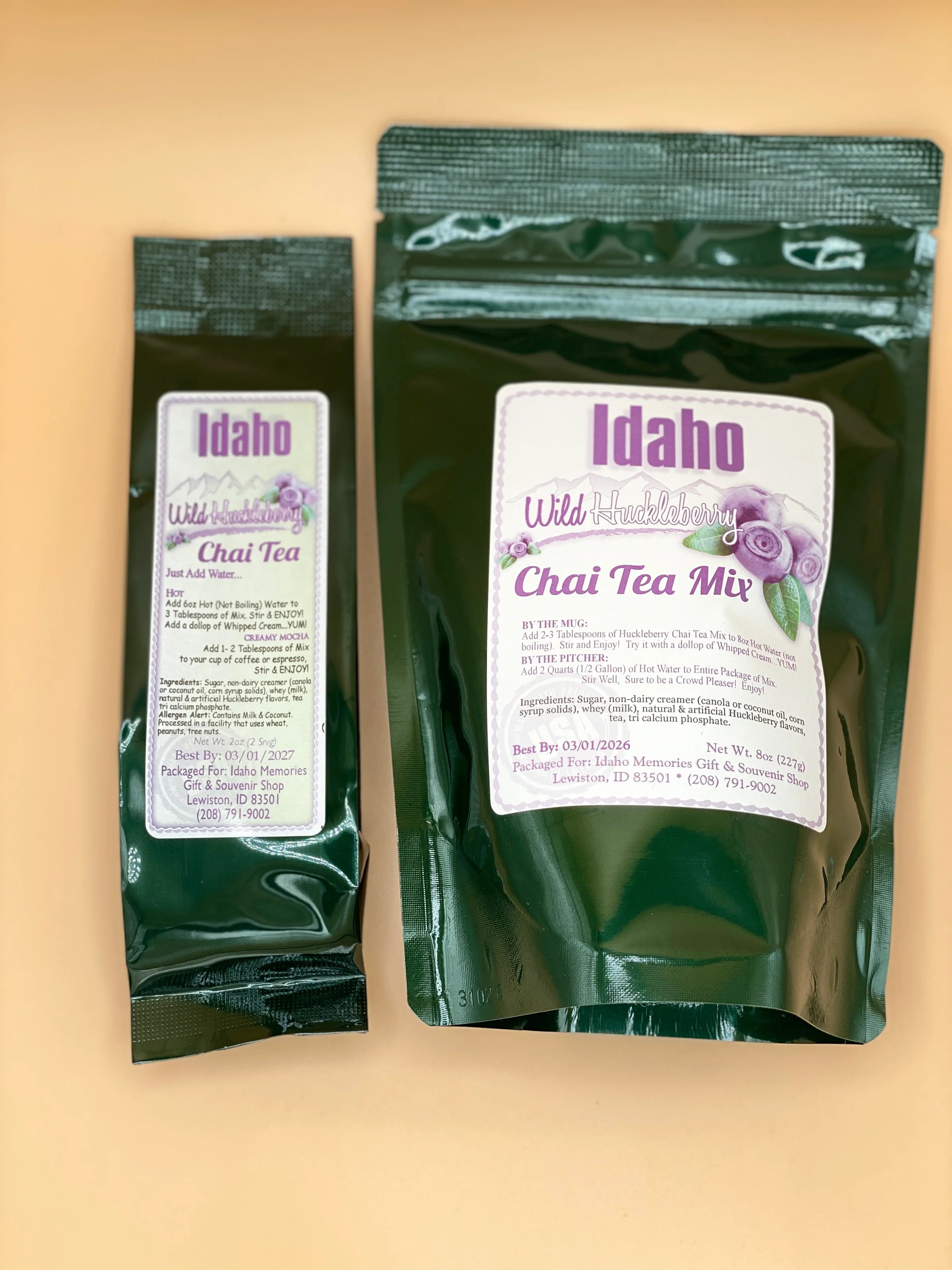 Huckleberry Chai Tea Mix