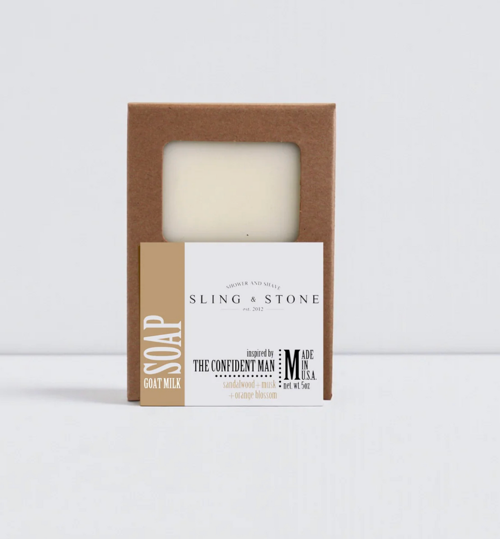 The Confident Man Sling & Stone Soap