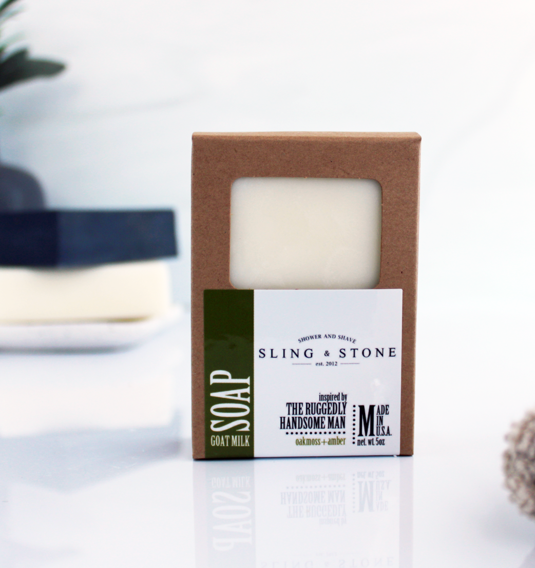 The Ruggedly Handsome Man Sling & Stone Soap