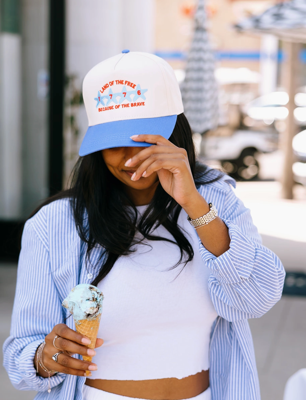 The Land of The Free Because of the Brave Hat