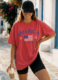 AMERICA The Beautiful Oversized Tee