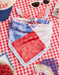 USA Patchwork Scarf