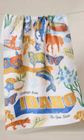 Greetings from Idaho! Tea Towel