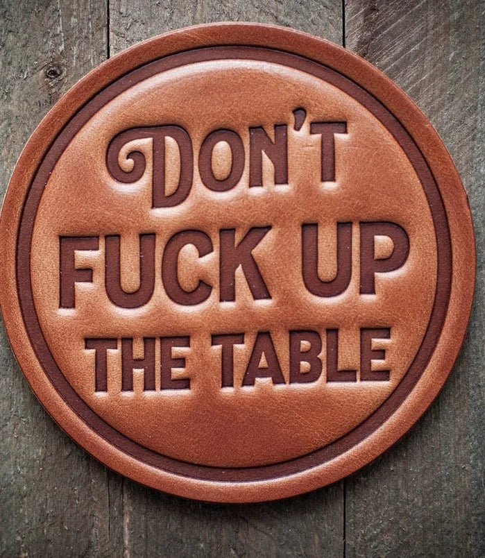 Leather Coasters