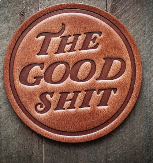 Engraved Leather Coasters