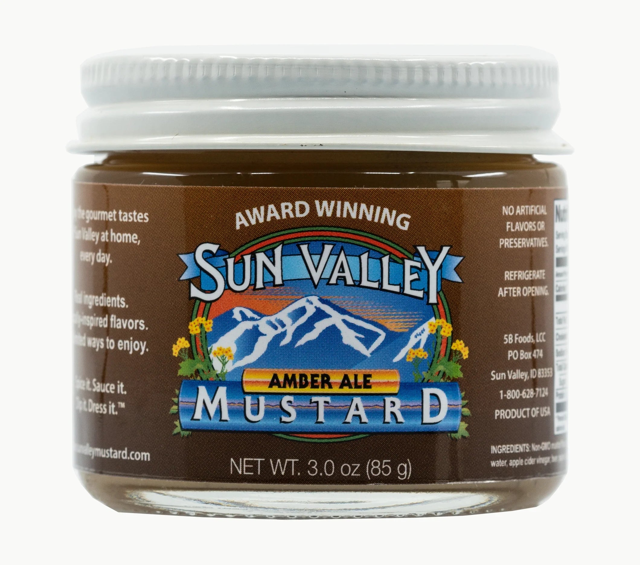 Amber Ale Sun Valley Mustard